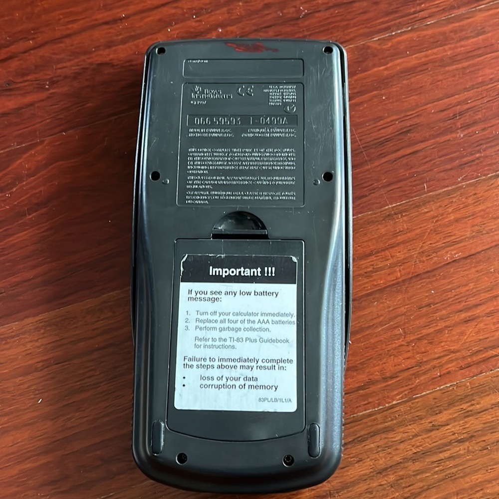Texas Instruments TI-83 Plus - Picture 5 of 8